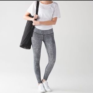 Lululemon Wunder Under leggings full length